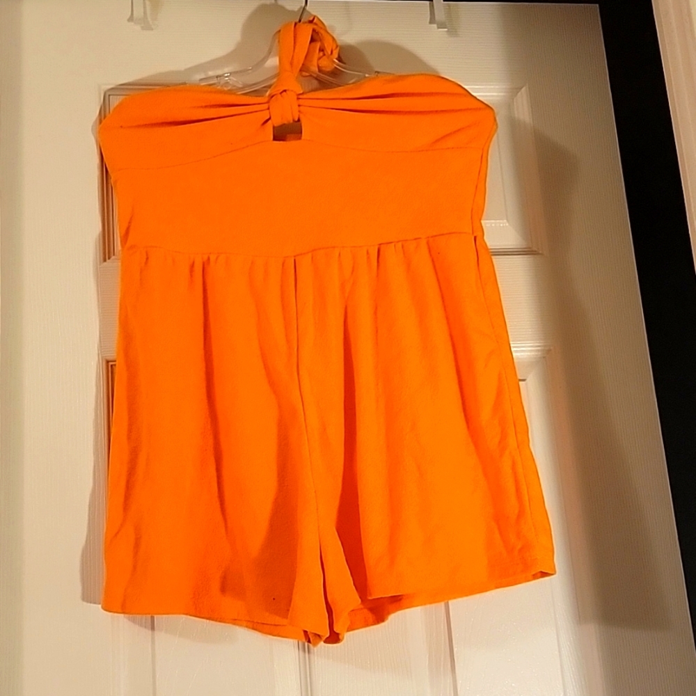 Terry cloth Romper